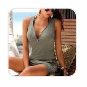 Olive romper